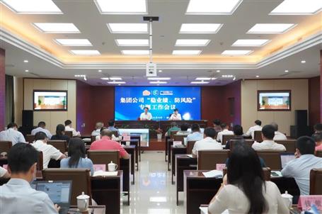 集團(tuán)公司“穩(wěn)業(yè)績(jī)、防風(fēng)險(xiǎn)”專題工作會(huì)議召開(kāi)