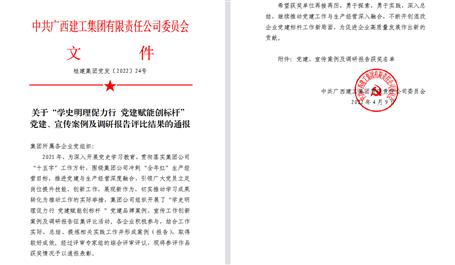 【喜訊】冶建公司3項(xiàng)宣傳、黨建成果榮獲集團(tuán)公司表彰