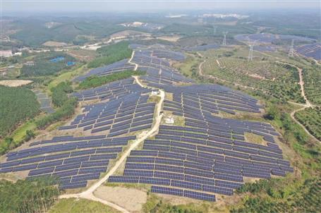 冶建公司這個(gè)項(xiàng)目開工了，建設(shè)規(guī)模100MW