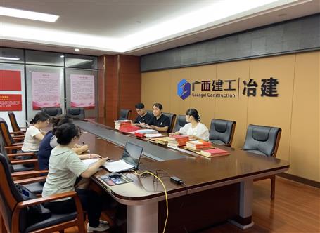 【“兩個(gè)年”雙提升】冶建公司黨委開展2022年上半年黨建工作檢查