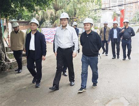 石中華到冶建督查走訪在建危改項目
